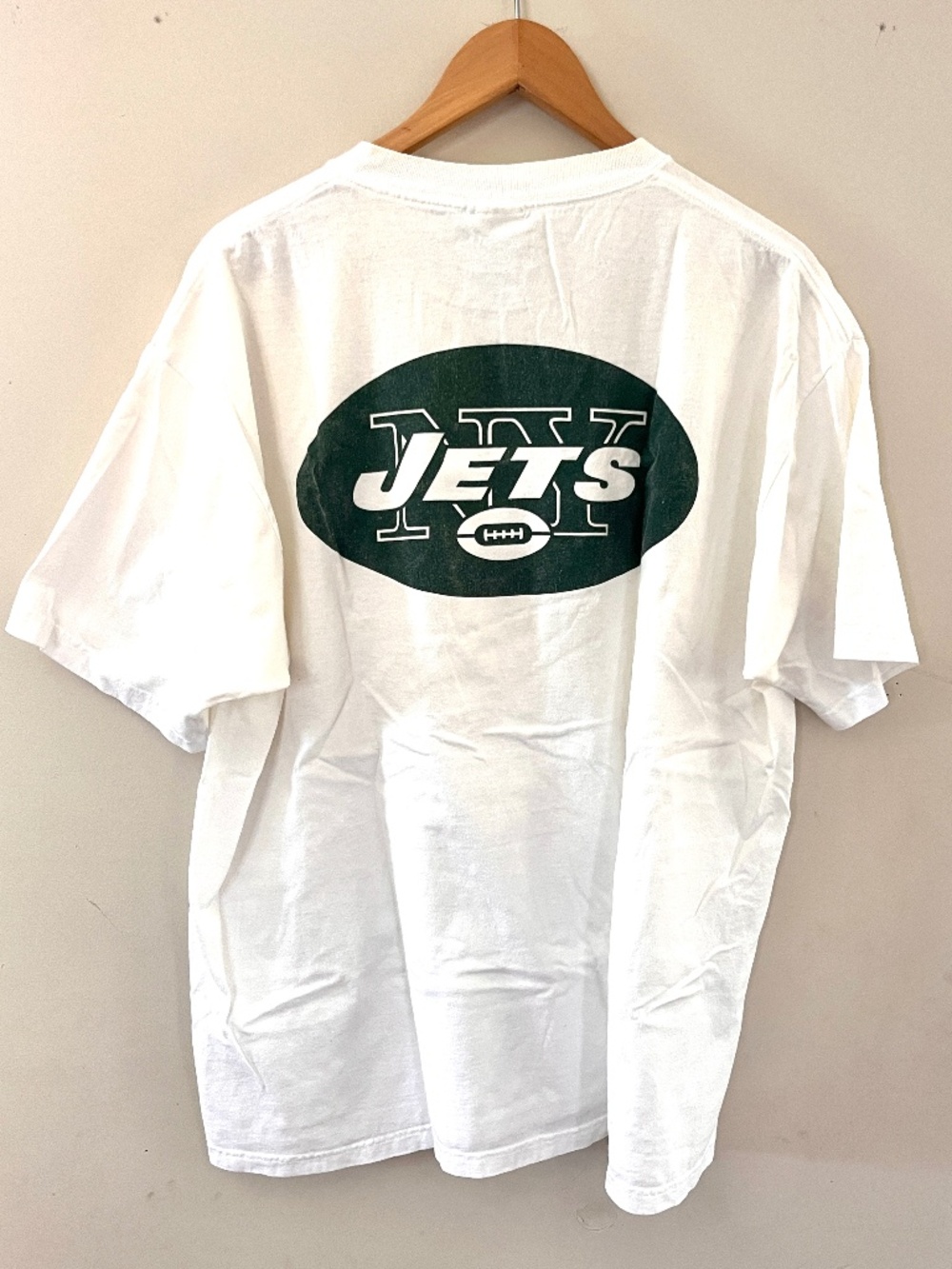 Vintage Reebok New York Jets T-shirt, Men's Large